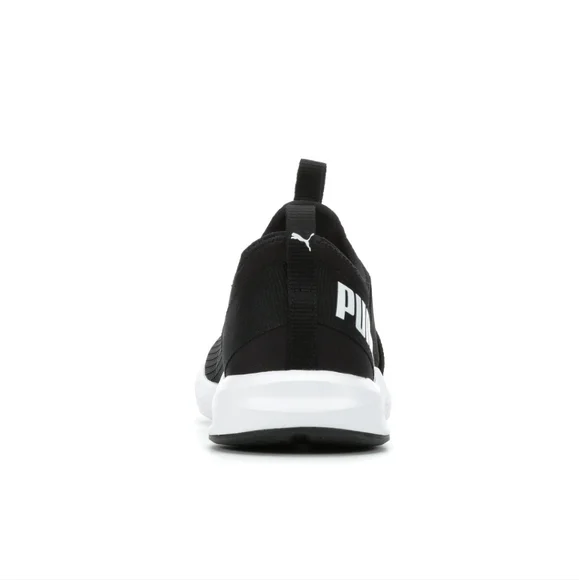 PUMA PROWL SLIP ON SNEAKERS BLACK AND WHITE - Picture 5 of 16